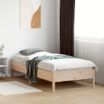 Letto senza Materasso 75x190 cm in Legno Massello Pino