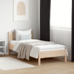 Letto senza Materasso 75x190 cm in Legno Massello Pino