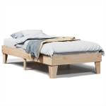 Letto senza Materasso 75x190 cm in Legno Massello Pino