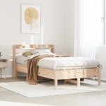 Letto senza Materasso 75x190 cm in Legno Massello Pino