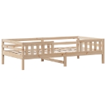 Letto senza Materasso 75x190 cm in Legno Massello Pino