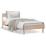 Letto senza Materasso 75x190 cm in Legno Massello Pino