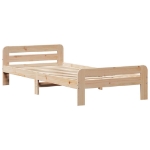 Letto senza Materasso 75x190 cm in Legno Massello Pino