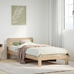 Letto senza Materasso 75x190 cm in Legno Massello Pino