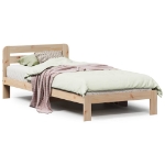 Letto senza Materasso 75x190 cm in Legno Massello Pino