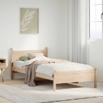 Letto senza Materasso 75x190 cm in Legno Massello Pino