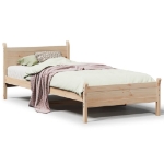 Letto senza Materasso 90x190 cm in Legno Massello di Pino