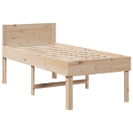 Letto senza Materasso 90x190 cm in Legno Massello di Pino