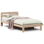 Letto senza Materasso 90x190 cm in Legno Massello di Pino