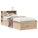 Letto senza Materasso 90x190 cm in Legno Massello di Pino