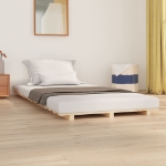 Letto senza Materasso 90x190 cm in Legno Massello di Pino