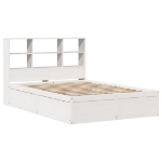 Letto senza Materasso Bianco 120x190 cm Legno Massello di Pino