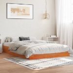 Letto senza Materasso Marrone Cera 120x190 cm in Legno di Pino