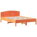 Letto senza Materasso Marrone Cera 120x200 cm in Legno di Pino