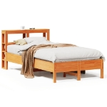 Letto senza Materasso Marrone Cera 75x190 cm in Legno di Pino