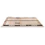 Reti a Doghe 2 pz 7 Zone con 28 Doghe in Legno 80x200 cm