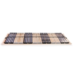 Reti a Doghe 2 pz 7 Zone con 42 Doghe in Legno 70x200 cm