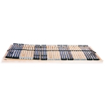 Reti a Doghe 2 pz 7 Zone con 42 Doghe in Legno 70x200 cm