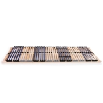 Reti a Doghe 2 pz 7 Zone con 42 Doghe in Legno 90x200 cm