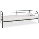 Telaio Divano Letto Grigio in Metallo 90x200 cm