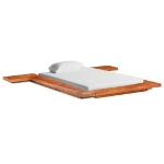 Telaio Letto Futon senza Materasso in Legno Massello 100x200cm