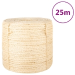 Corda in Sisal 100% 6 mm 25 m