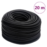 Tubo Aria Ibrido Nero 0,6" 20 m in Gomma e PVC