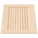 Anta con Design a Lamelle 39,5x39,4 cm in Legno di Pino