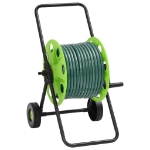 Carrello Avvolgitubo Giardino con Tubo 30 m PVC