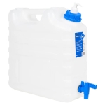 Contenitore Acqua Rubinetto e Dispenser Sapone 15 L in Plastica