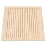 Ante con Design a Lamelle 4 pz 61,5x59,4 cm in Legno di Pino