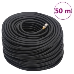 Tubo Aria Ibrido Nero 0,6" 50 m in Gomma e PVC