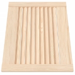 Anta con Design a Lamelle 39,5x49,4 cm in Legno di Pino