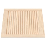 Ante con Design a Lamelle 4 pz 61,5x49,4 cm in Legno di Pino