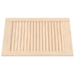 Anta con Design a Lamelle 61,5x39,4 cm in Legno di Pino