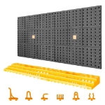 Parete Porta Attrezzi 500x1000 mm 50 Ganci in PP