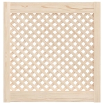 Ante con Design a Reticolo 2 pz 59,5x61,5 cm in Legno di Pino