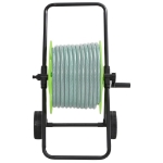 Carrello Avvolgitubo Verde Tubo Flessibile 60 m 1/2" in Acciaio