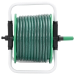 Avvolgitubo Autonomo Verde con Set Raccordi Tubo 0,5" 30 m PVC