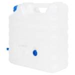 Contenitore Acqua con Rubinetto Trasparente 15 L in Plastica