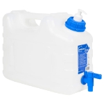 Contenitore Acqua Rubinetto e Dispenser Sapone 10 L in Plastica