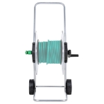 Carrello Avvolgitubo per Tubo Flessibile 60 m 1/2" in Acciaio