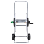 Carrello Avvolgitubo per Tubo Flessibile 60 m 1/2" in Acciaio