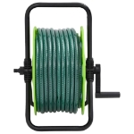 Avvolgitubo Autonomo Verde con Set Raccordi Tubo 0,75" 20 m PVC