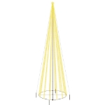 Albero di Natale a Cono Bianco Caldo 1134 LED 230x800 cm