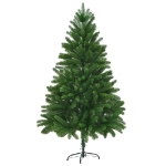 Albero di Natale Artificiale Realistico con Punte 180 cm Verde