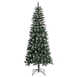 Albero di Natale Artificiale con Base Verde 180 cm PVC