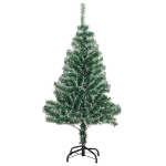 Albero di Natale Artificiale con Neve Fioccata Verde 150 cm