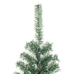 Albero di Natale Artificiale con Neve Fioccata Verde 150 cm