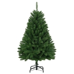 Albero di Natale Artificiale Incernierato con Base Verde 150 cm